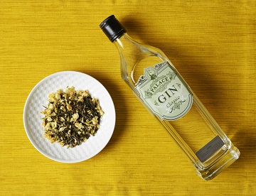 琴酒釀酒酒酒譜：茉莉綠茶酒